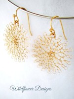 Gold Wire Flowers