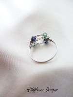 Clear Crystal Wrap Ring