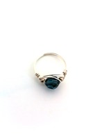 Montana Blue Crystal Wrap Ring